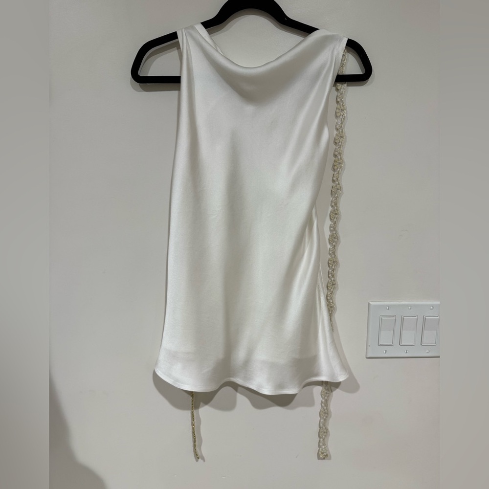 Sisters the Label - SOFIA MINI DRESS - PEARL SILK - Picture 8 of 13
